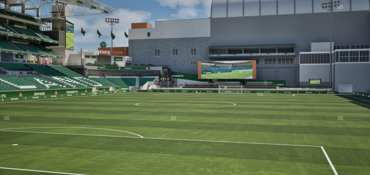 Providence Park - Section 109 Seat View