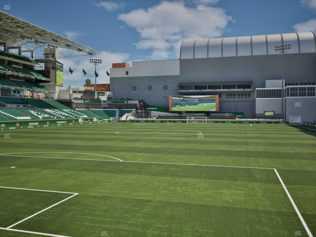 Providence Park - Section 109 Seat View