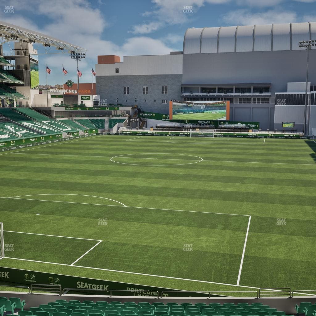 Providence Park - Section 109 Seat View