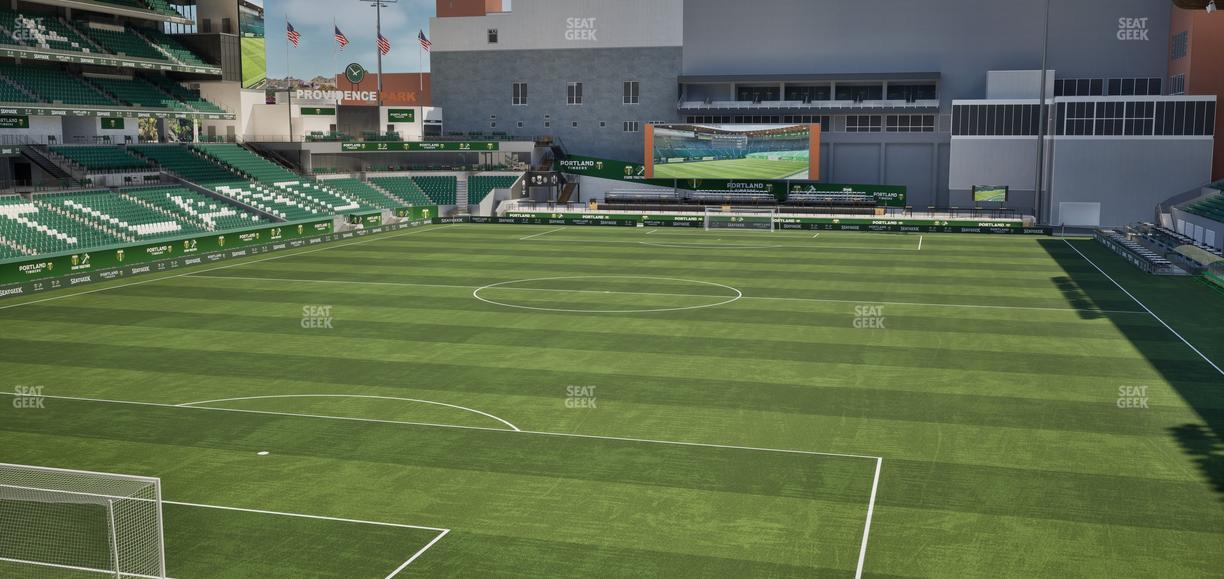 Providence Park - Section 109 Seat View