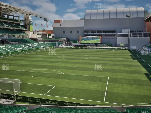 Providence Park - Section 109 Seat View