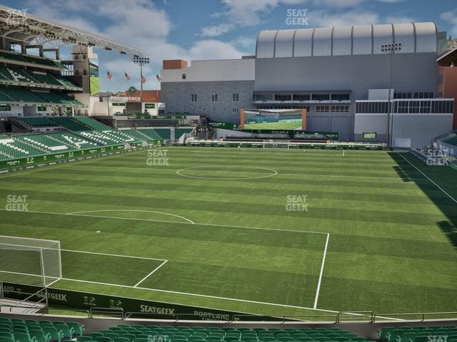 Providence Park - Section 109 Seat View