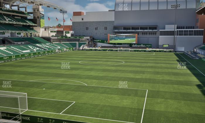 Providence Park - Section 109 Seat View