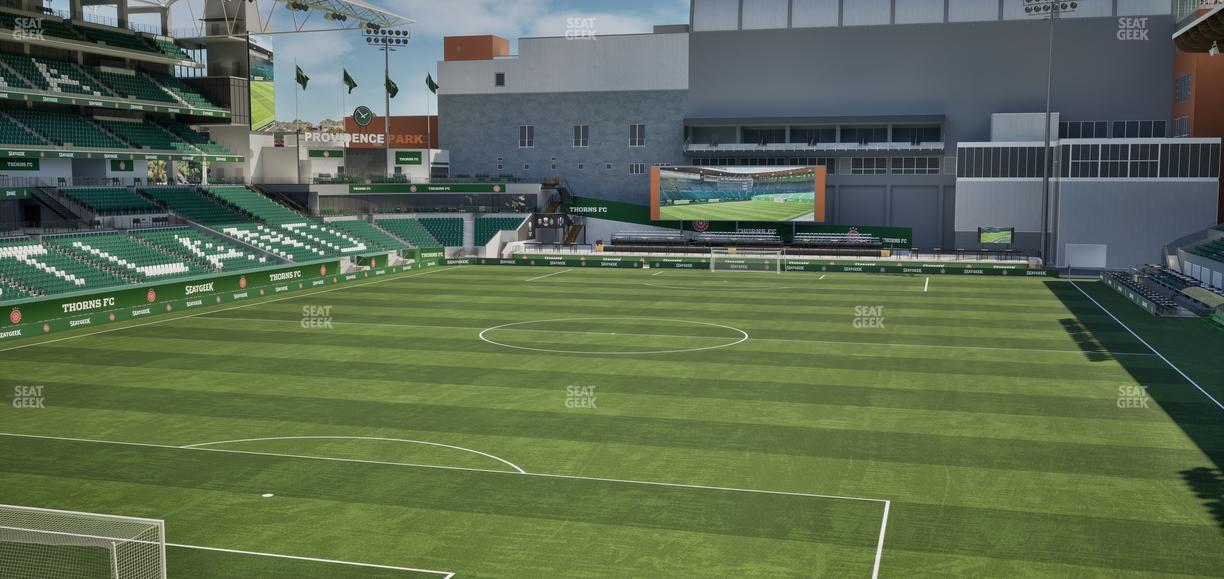 Providence Park - Section 109 Seat View