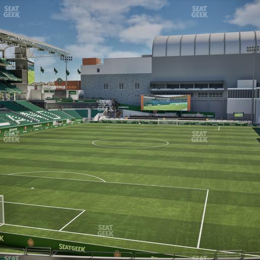 Providence Park - Section 109 Seat View