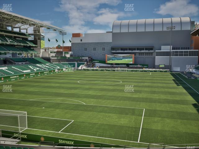 Providence Park - Section 109 Seat View
