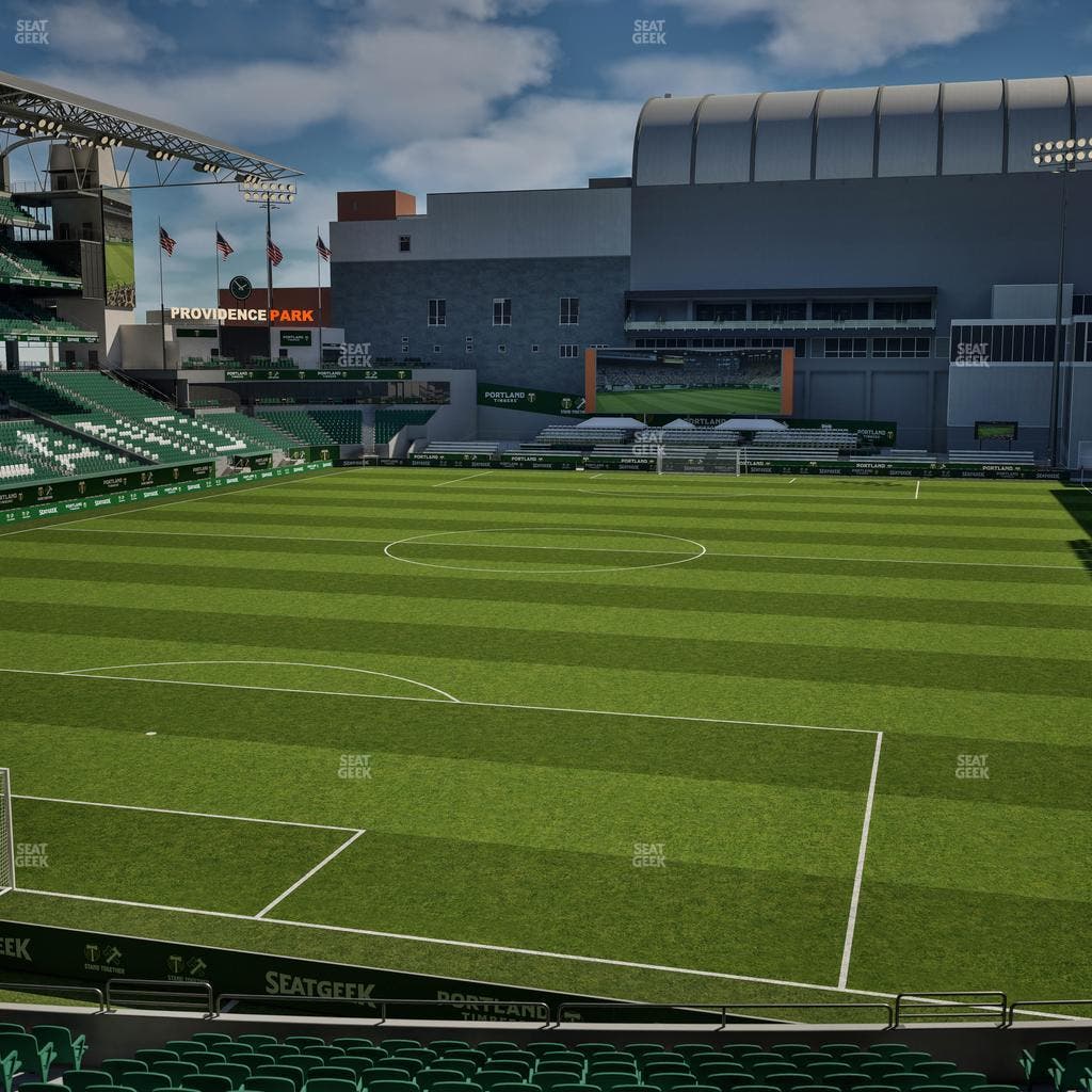 Providence Park - Section 109 Seat View