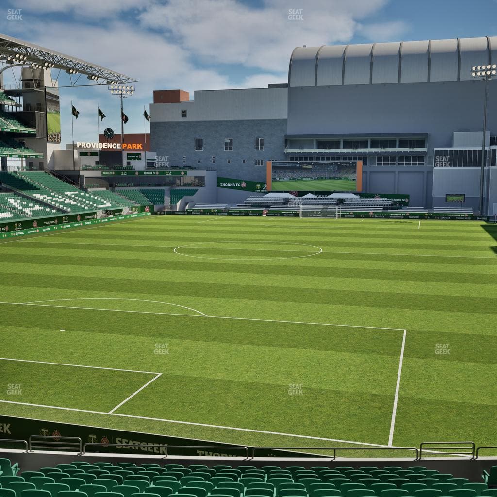 Providence Park - Section 109 Seat View