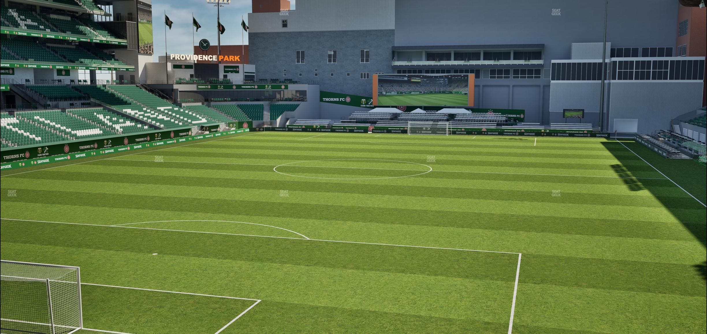 Providence Park - Section 109 Seat View