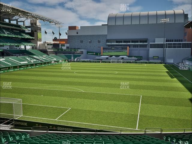 Providence Park - Section 109 Seat View