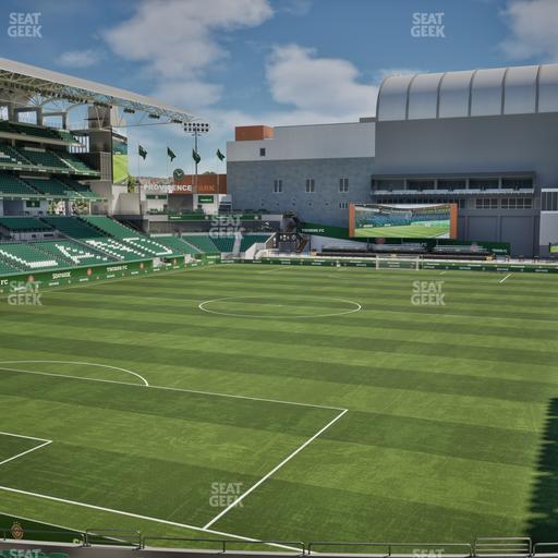 Providence Park - Section 110 Seat View