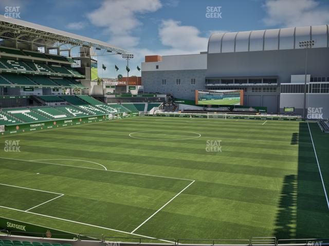 Providence Park - Section 110 Seat View