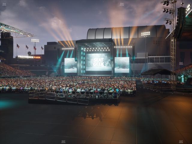 Providence Park - Section 110 Seat View