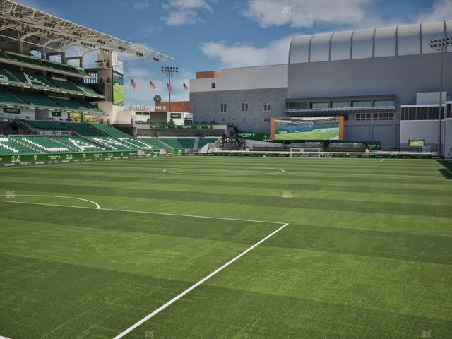 Providence Park - Section 110 Seat View