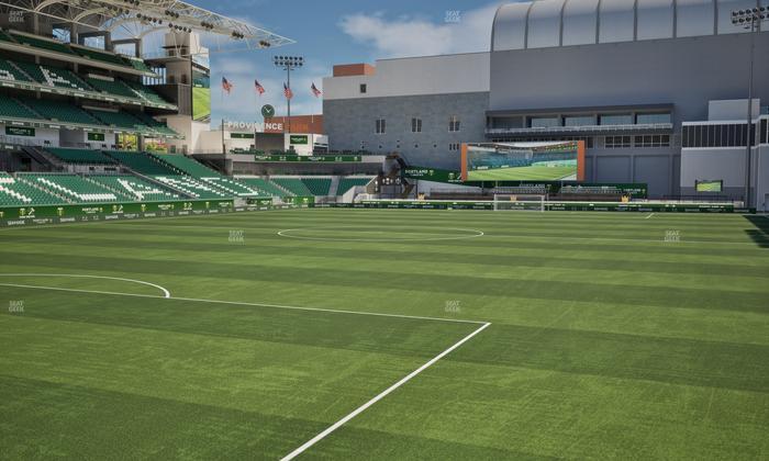 Providence Park - Section 110 Seat View