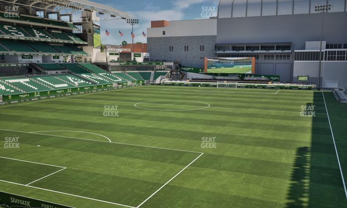 Providence Park - Section 110 Seat View