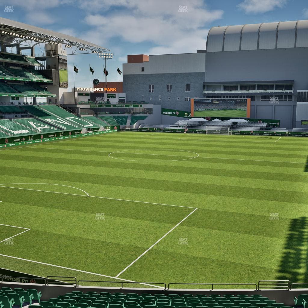 Providence Park - Section 110 Seat View