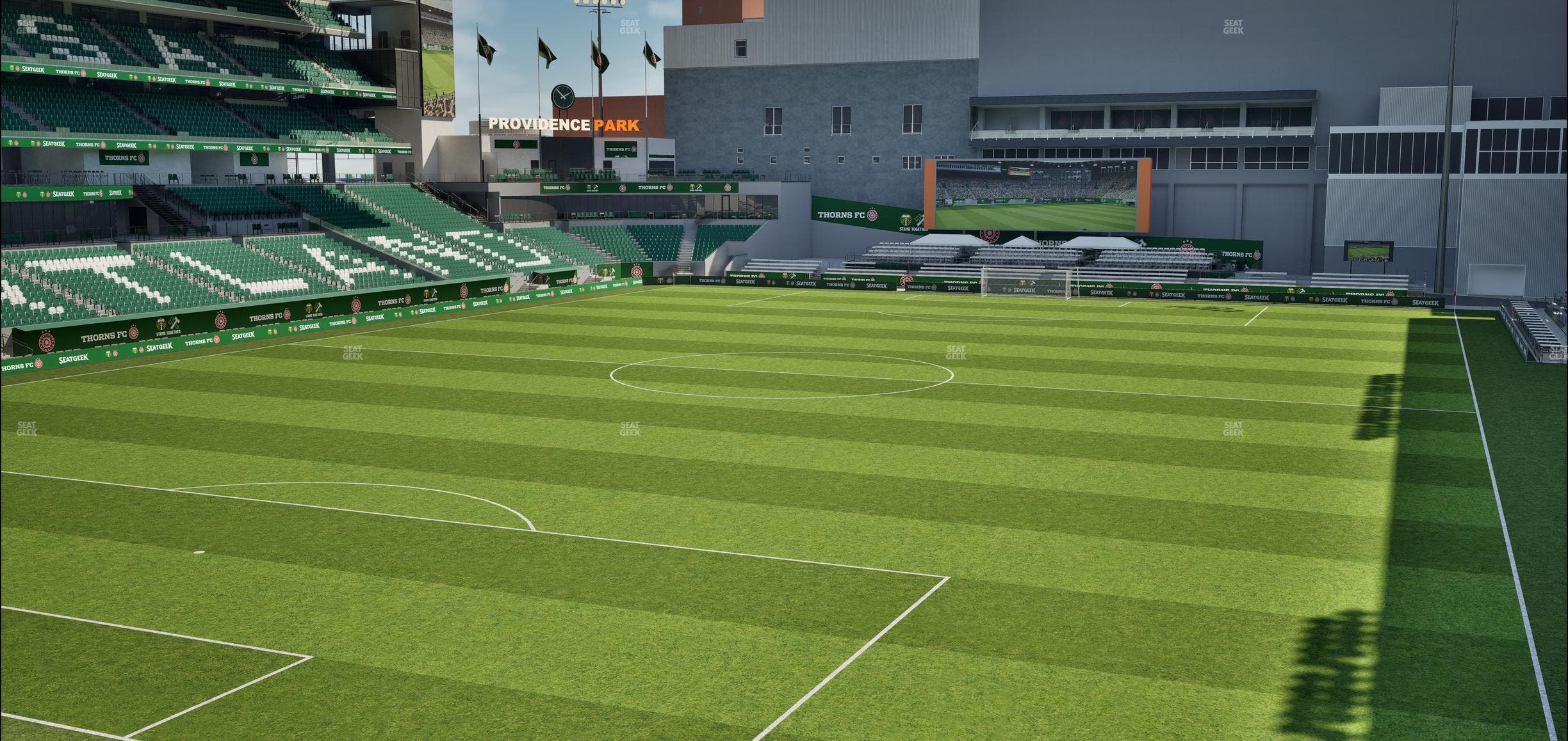 Providence Park - Section 110 Seat View