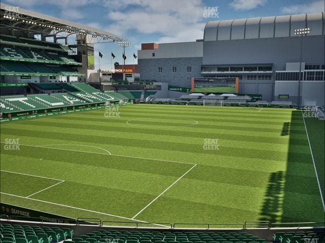 Providence Park - Section 110 Seat View