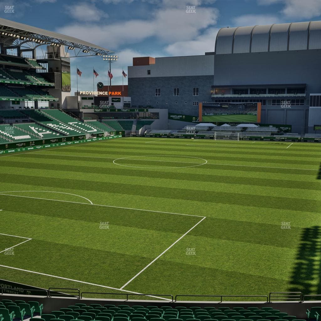 Providence Park - Section 110 Seat View