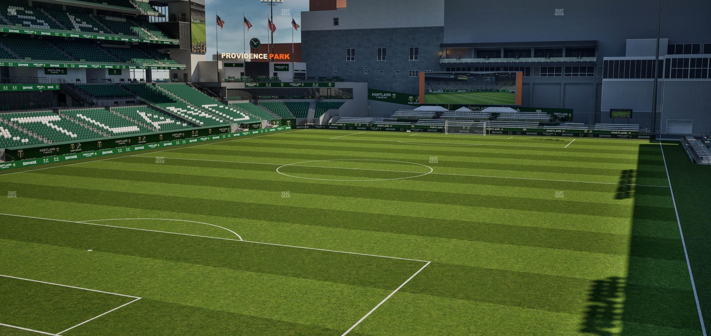 Providence Park - Section 110 Seat View