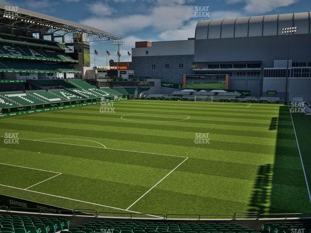 Providence Park - Section 110 Seat View