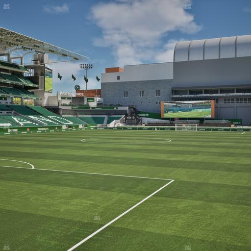 Providence Park - Section 110 Seat View