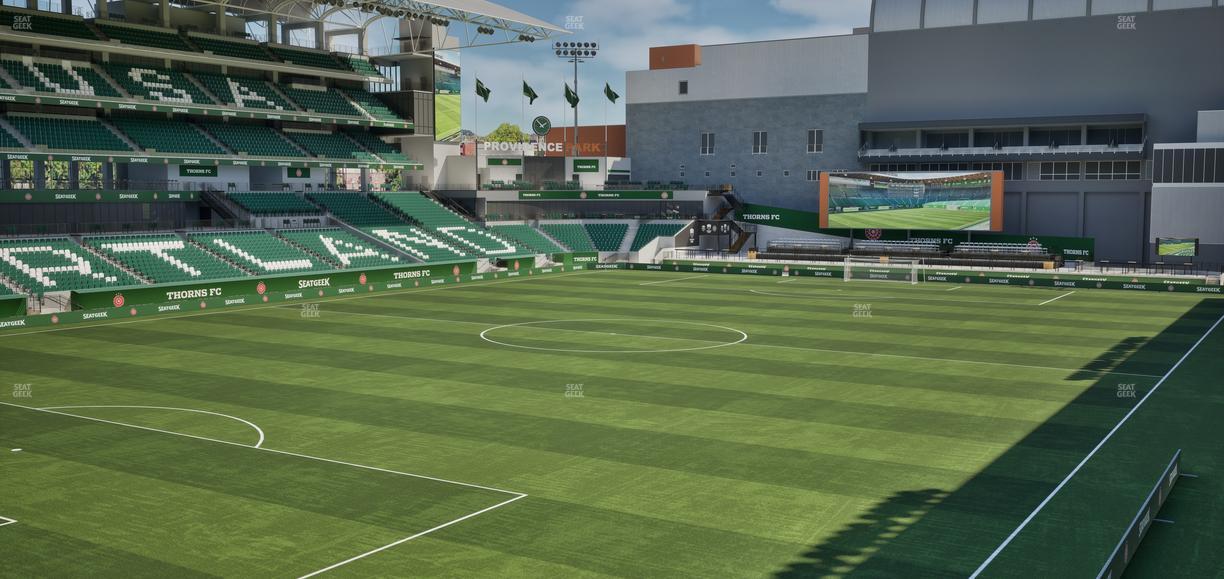 Providence Park - Section 111 Cp Seat View