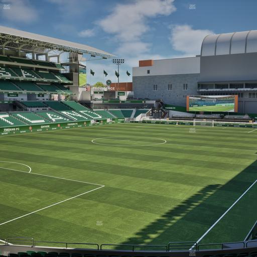 Providence Park - Section 111 Cp Seat View