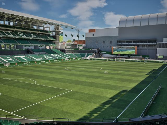 Providence Park - Section 111 Cp Seat View