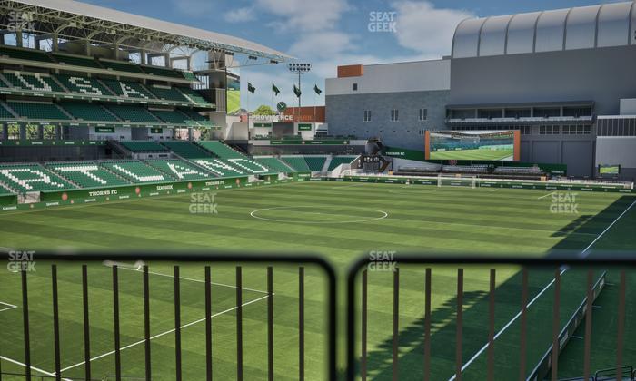 Providence Park - Section 111 Cp Seat View