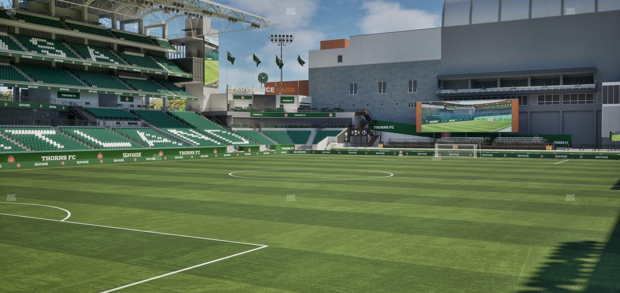 Providence Park - Section 111 Seat View