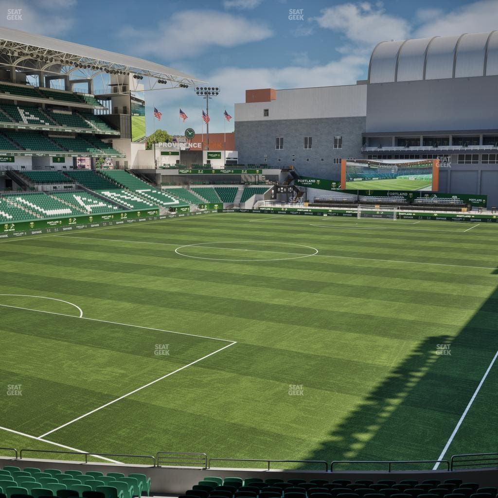 Providence Park - Section 111 Seat View