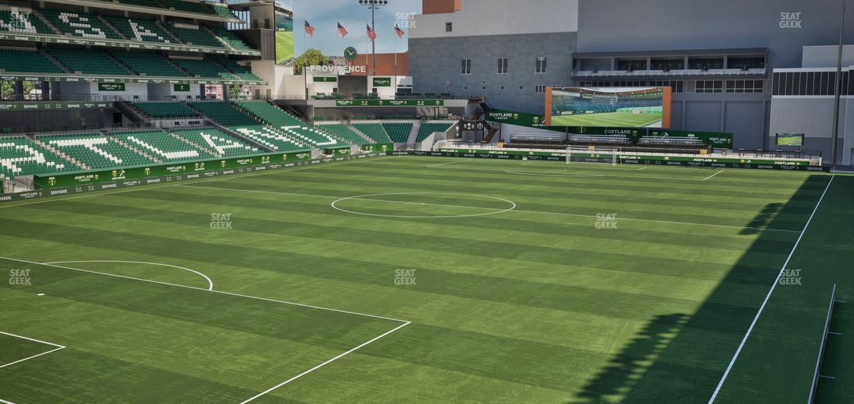 Providence Park - Section 111 Seat View