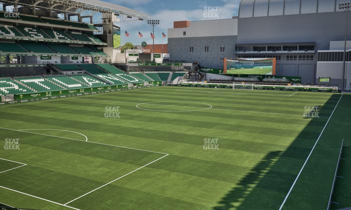 Providence Park - Section 111 Seat View