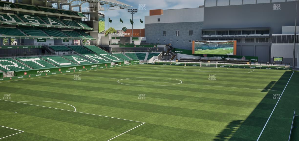 Providence Park - Section 111 Seat View