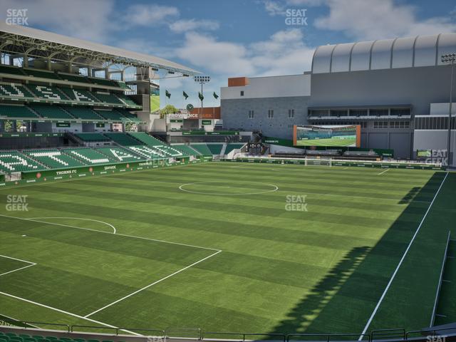 Providence Park - Section 111 Seat View
