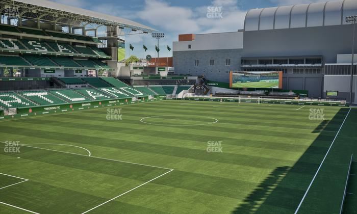 Providence Park - Section 111 Seat View