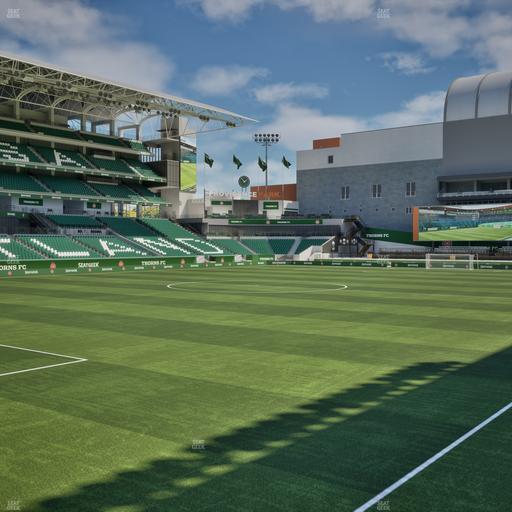 Providence Park - Section 112 Seat View