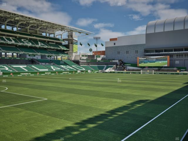 Providence Park - Section 112 Seat View