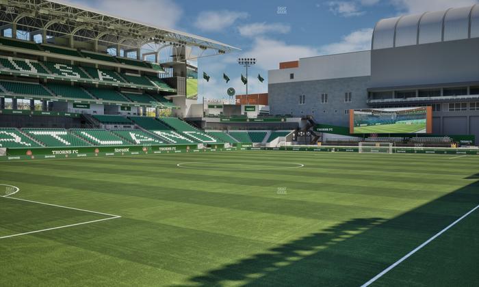 Providence Park - Section 112 Seat View