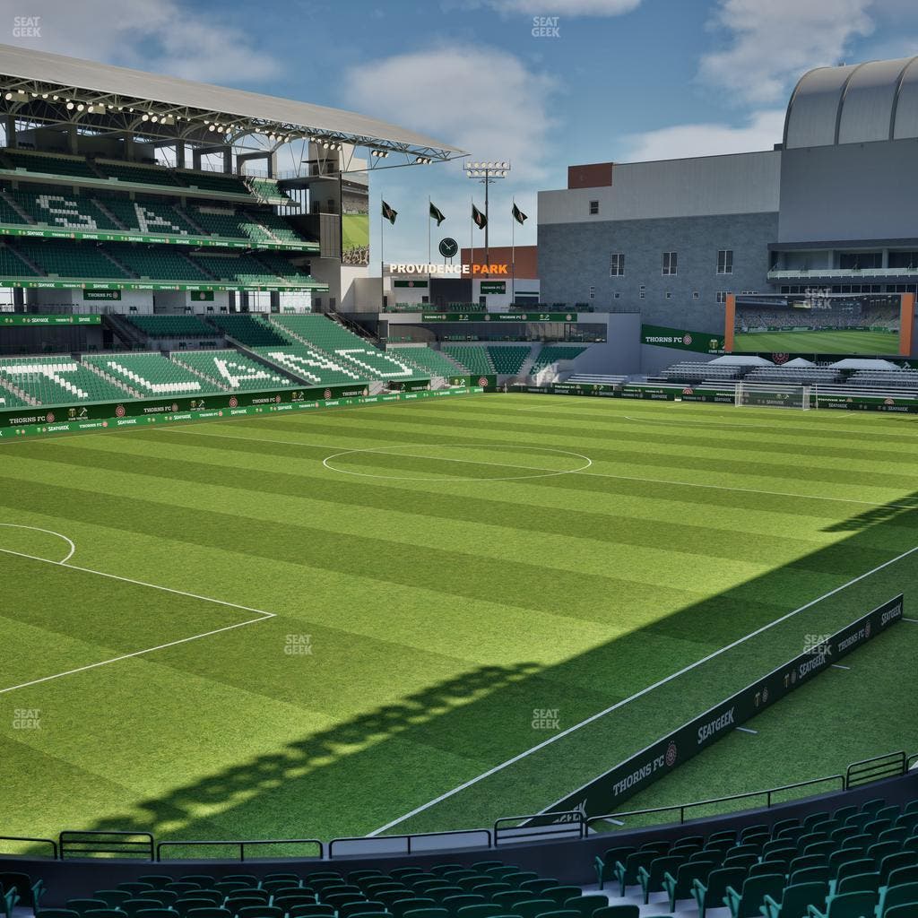 Providence Park - Section 112 Seat View