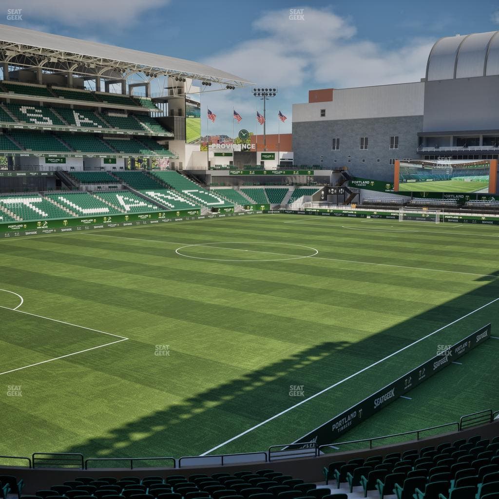 Providence Park - Section 112 Seat View