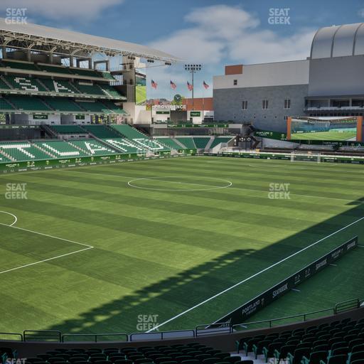 Providence Park - Section 112 Seat View