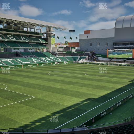 Providence Park - Section 112 Seat View