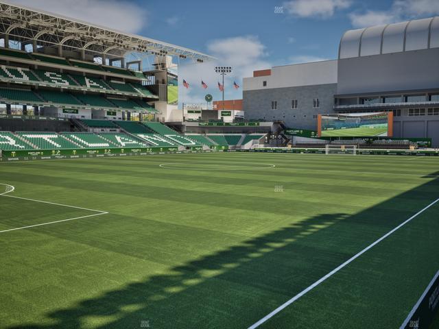Providence Park - Section 112 Seat View