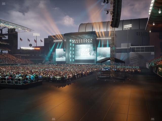 Providence Park - Section 112 Seat View