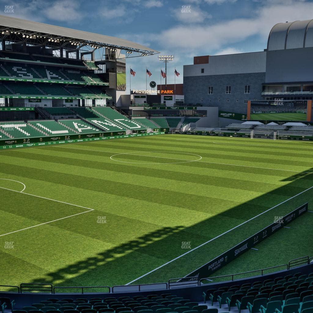 Providence Park - Section 112 Seat View