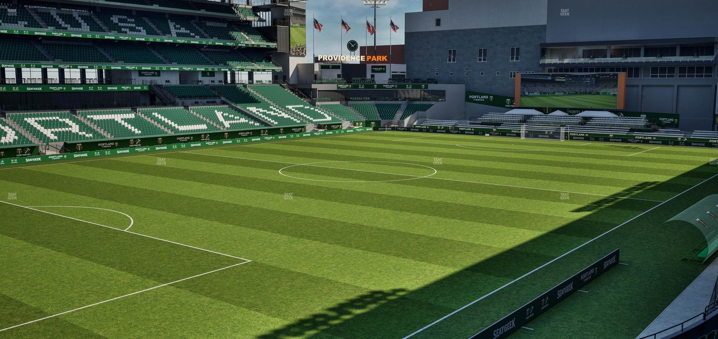 Providence Park - Section 112 Seat View