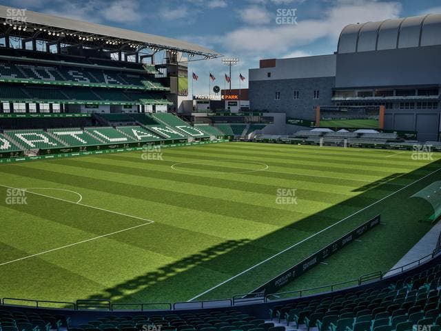 Providence Park - Section 112 Seat View